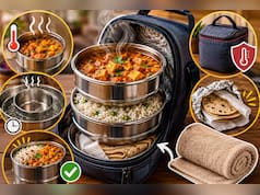 टिफिन में खाना दोपहर तक हो जाता है ठंडा? बस 4 आसान ट्रिक्स रखें याद, घंटों रहेगा गर्म