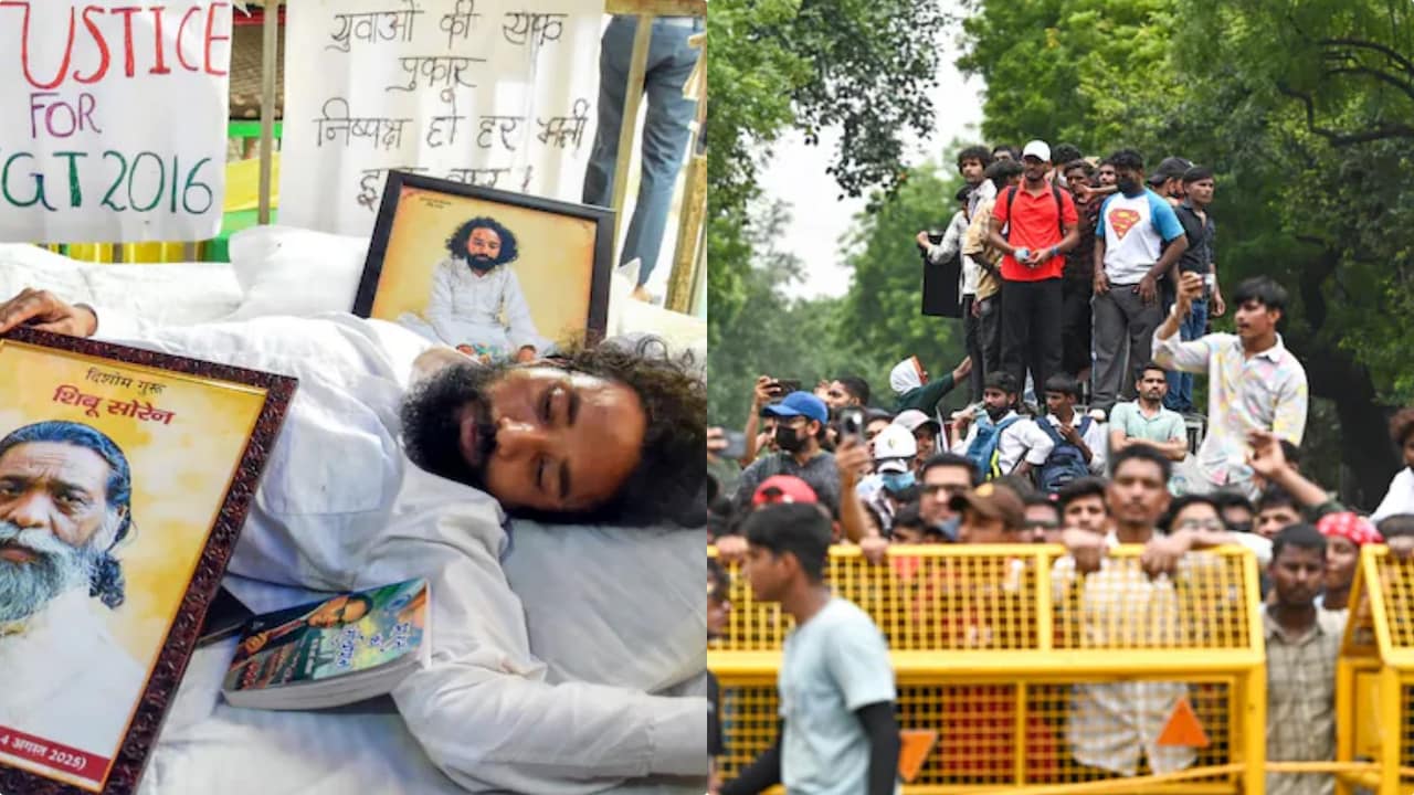 परीक्षा गैरव्यवहारप्रकरणी झारखंडमध्ये विद्यार्थ्यांचे आंदोलन बाराव्या दिवशीही कायम