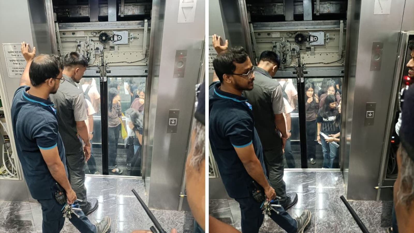 Six Passengers Rescued After Lift Malfunction at Mumbai Metro Churchgate Station