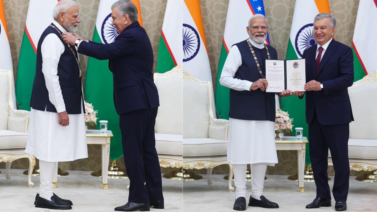 PM Modi Conferred With Uzbekistan's Highest Honour For Foreign Leaders