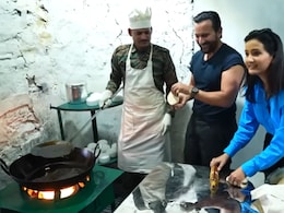 NDTV Jai Jawan 2026: Saif Ali Khan Learns To Make Puris In Army Cookhouse In Uri
