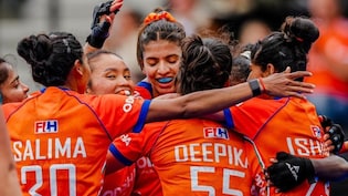 India Hammer South Africa 6-1 To Register Their Biggest Win In FIH Women's World Cup