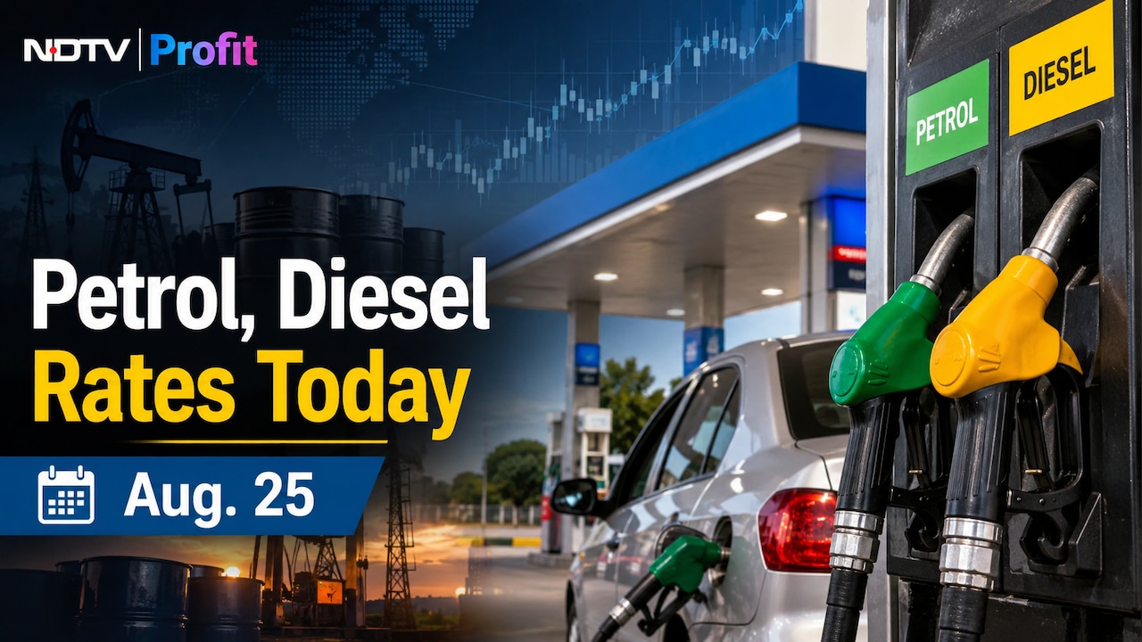 Petrol, Diesel Prices On August 25: Check New Fuel Rates In Mumbai, Bengaluru, Chennai, Kolkata And More