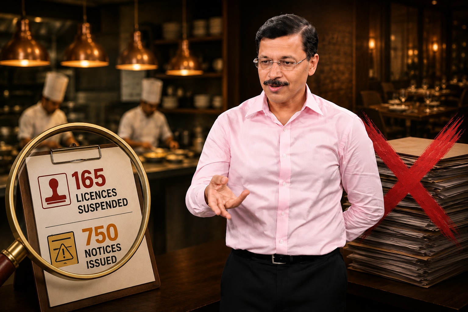 165 Licences Suspended, 750 Notices Issued: Mundhe Rejects Hotel Industry's Criticism