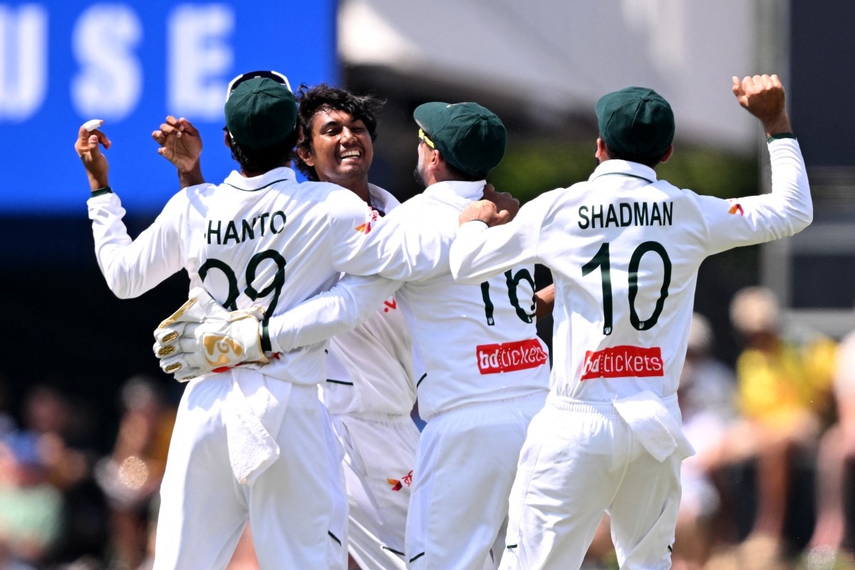 Bangladesh Hammer Australia In 1st Test To Script History