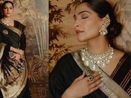 Sonam Kapoor Pairs 'Pichwai' Dupatta With Classic Anarkali And Heritage Jewellery