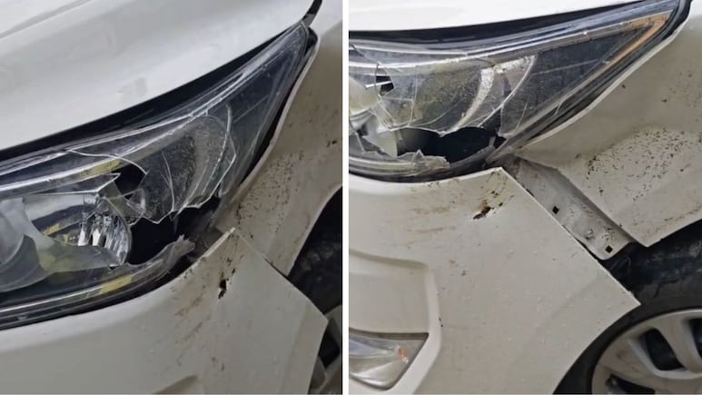 Boulder Falls On Car Of BJP MP Headed To Tunnel Tragedy Site In Uttarakhand