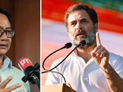 After Rahul Gandhi's "Want Debate In Parliament" Demand, Kiren Rijiju's "Don't Run Away" Swipe