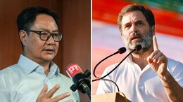 After Rahul Gandhi's "Want Debate In Parliament" Demand, Kiren Rijiju's "Don't Run Away" Swipe