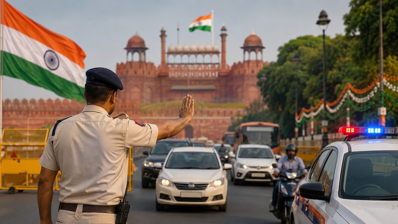 Delhi Traffic Advisory For August 15: Check Road Closures, Diversions Near Red Fort On Independence Day