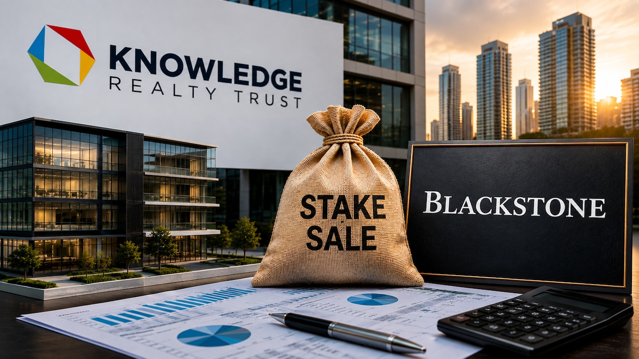 Knowledge Realty Trust Stake Sale: Blackstone Sets Rs 108 Floor Price For $1.26-Billion Deal