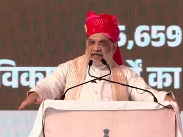 चित्तौड़गढ़ में वाजपेयी की 21 फीट ऊंची प्रतिमा का अनावरण, अमित शाह ने 15 जिलों को दी 5755 करोड़ की सौगात