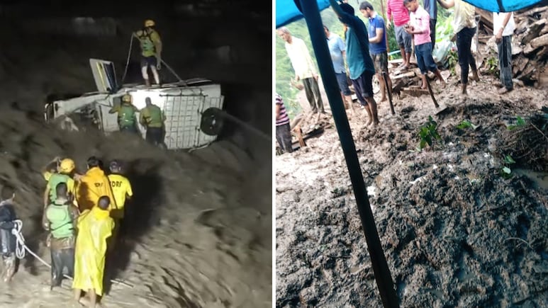 उत्तराखंड में बारिश का तांडव: 218 सड़कें बंद, मकान ढहने से तीन लोगों के दबे होने की आशंका; ऑरेंज अलर्ट जारी