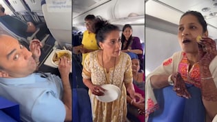 इंडिगो फ्लाइट में फैमिली ने खोला 'ढाबा'! Video देख भड़के लोग बोले- इन्हें बैन कर दो