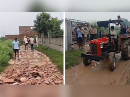 सरपंच-प्रशासन ने नहीं सुनी तो ग्रामीणों ने पेश की मिशाल, चंदा जुटाकर बनवा दी सड़क