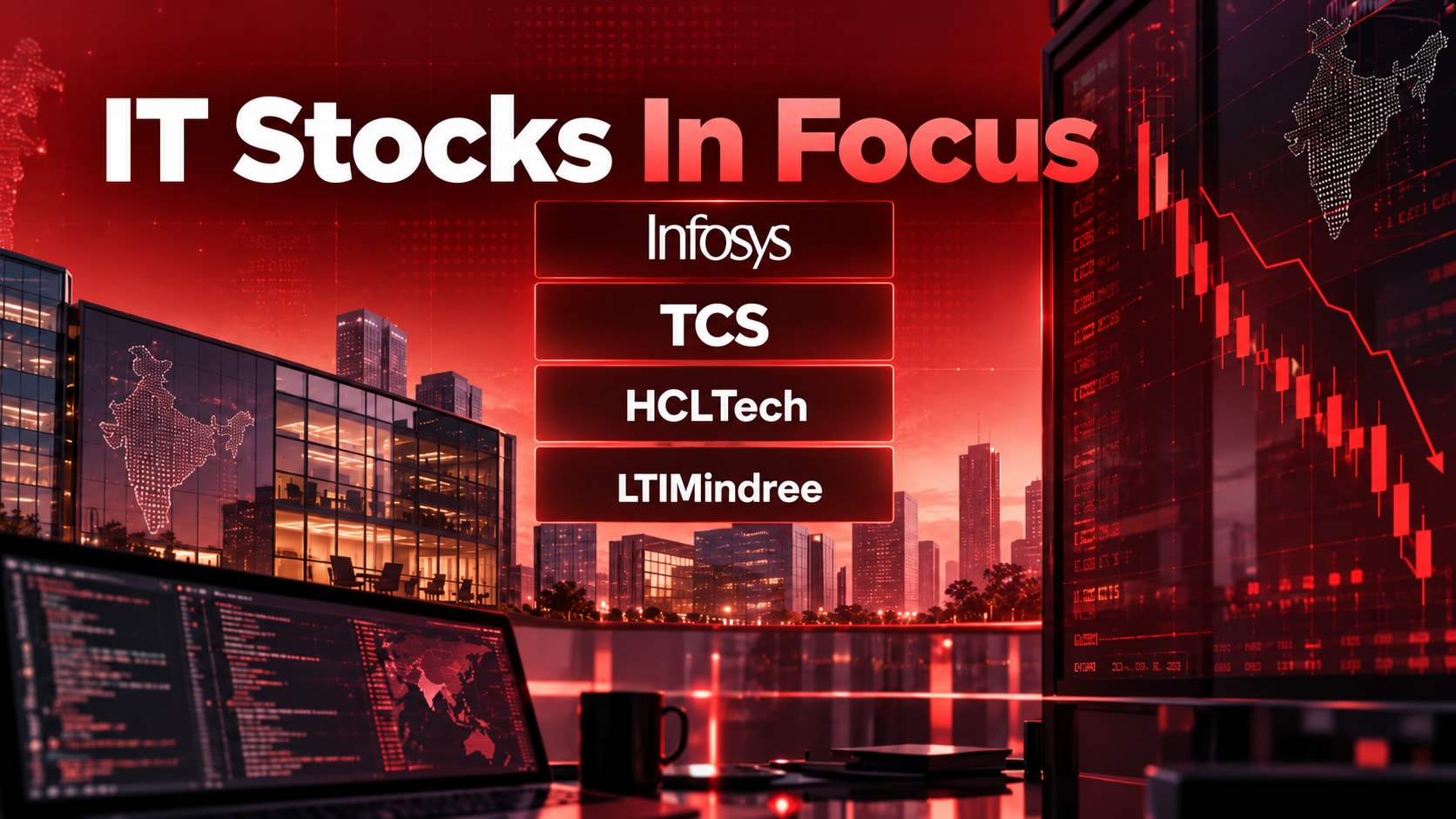 Nifty IT Stocks Fall After Fed Rate Hike: Infosys, TCS, HCLTech, Tech Mahindra In Red