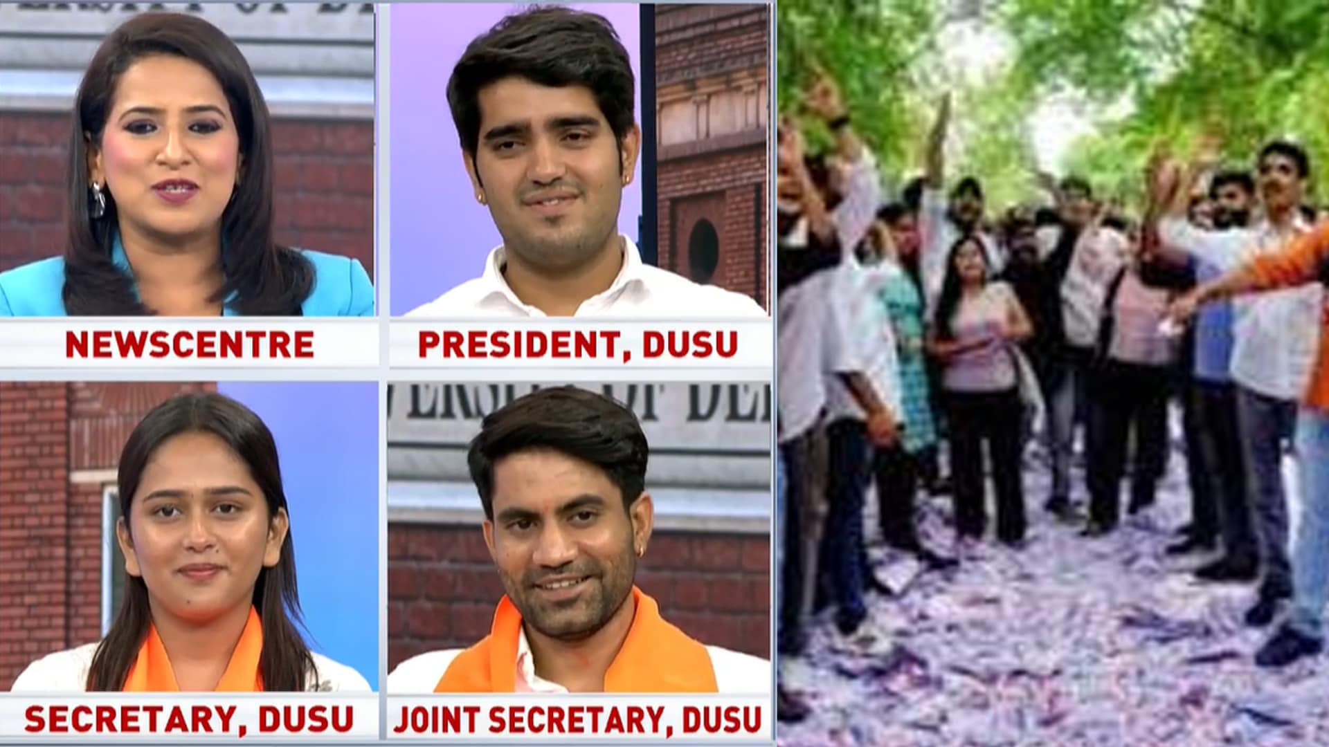 DU Poll Winners On Victory, Challenges And Priorities