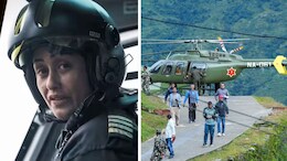 तबाही के बीच फरिश्ते की तरह उड़ रही नेपाल की पहली महिला हेलीकॉप्टर पायलट, जानें कौन हैं प्रिया अधिकारी