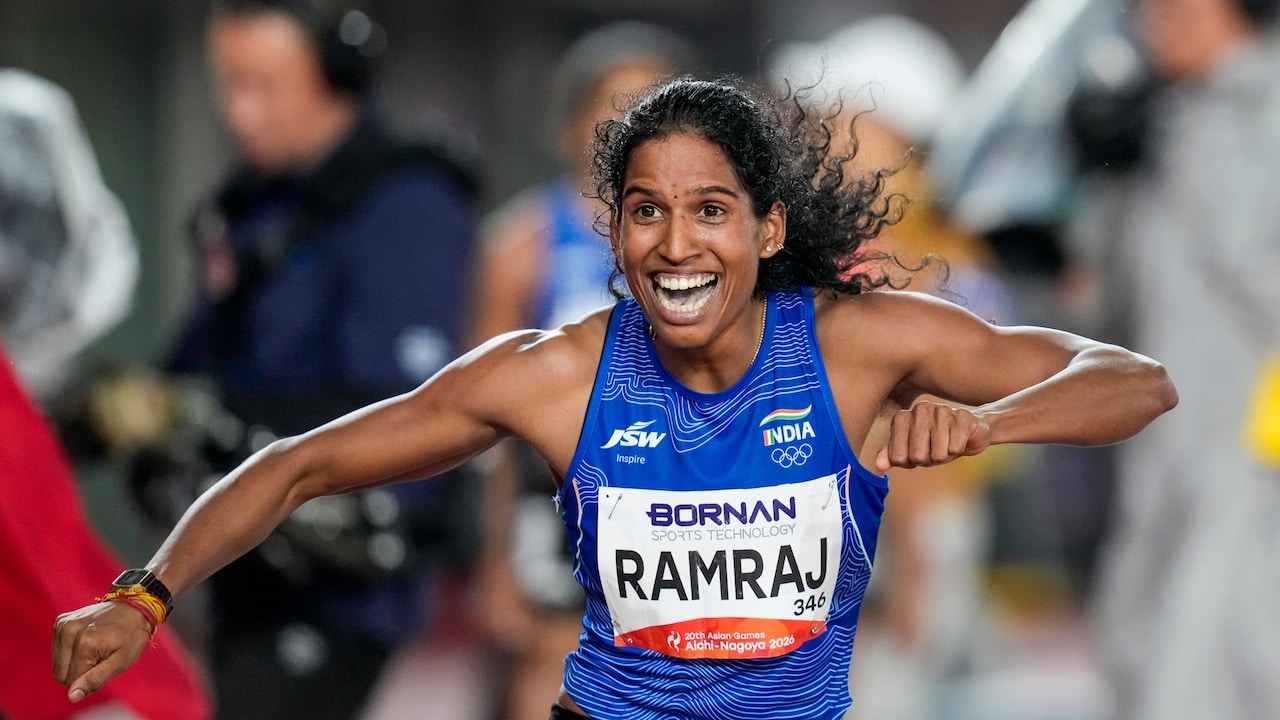 Vithya Ramraj Breaks PT Ushas 42-Year Record, Wins Historic Asian Games Bronze