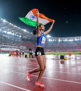 Asian Games 2026: Prachi Choudhary Clinches Bronze In Womens 400m; India Miss Out In Triple Jump, 1500m