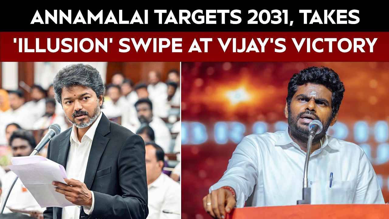 Tamil Nadu News | Annamalai Eyes 2031 Tamil Nadu Polls, Predicts 'Intellectual Change'