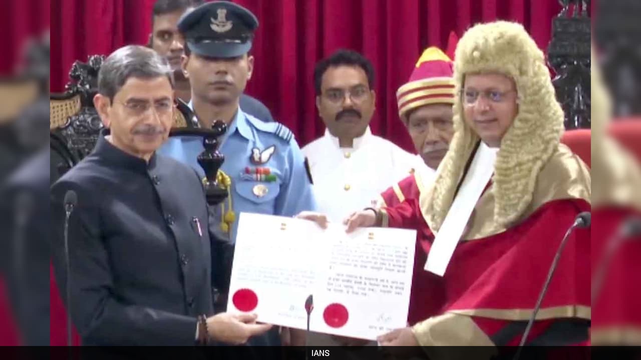 Justice Ravindra Vithalrao Ghuge Takes Oath As Calcutta High Court Chief Justice