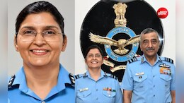 IAF में टू-स्टार रैंक वाली पहली मह&zwj;िला अफसर शक्ति शर्मा कौन?, कभी संभाली सैनिक स्कूल की कमान