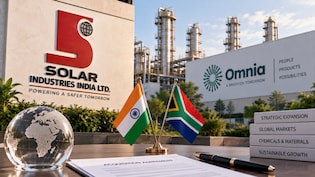 Solar Industries Shares In Focus As Arm Acquires South African Chemicals Firm In Rs 13,000-Crore Deal