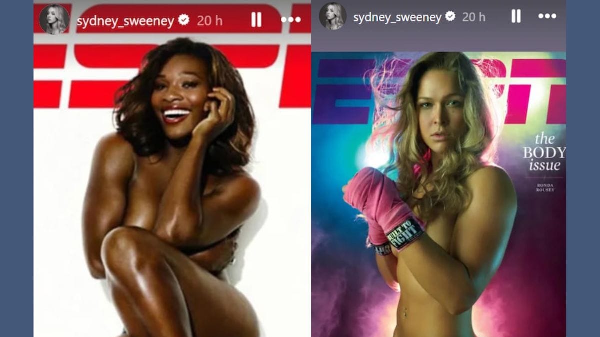 She did not add any captions to the images, but her stance is clear. Photo: Sydney Sweeney/ Instgram She did not add any captions to the images, but her stance is clear. Photo: Sydney Sweeney/ Instgram