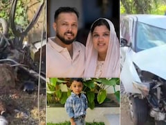Family Stops Bike To Answer Call, Gets Run Over By Speeding Car In Kerala
