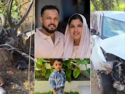 Family Stops Bike To Answer Call, Gets Run Over By Speeding Car In Kerala