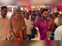 Ranveer Singh, Deepika Padukone Visit Mumbai's Siddhivinayak Temple Ahead Of Baby No 2's Arrival