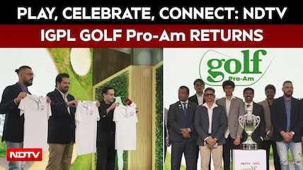 NDTV IGPL Golf Pro-Am Season 2 Tees Off With Sporting Icons And Corporate Leaders