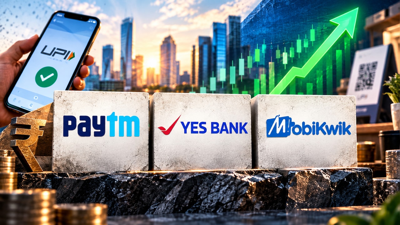 Paytm, Yes Bank, MobiKwik Rally Over 7% On UPI Fee Rollout — Do You Own?
