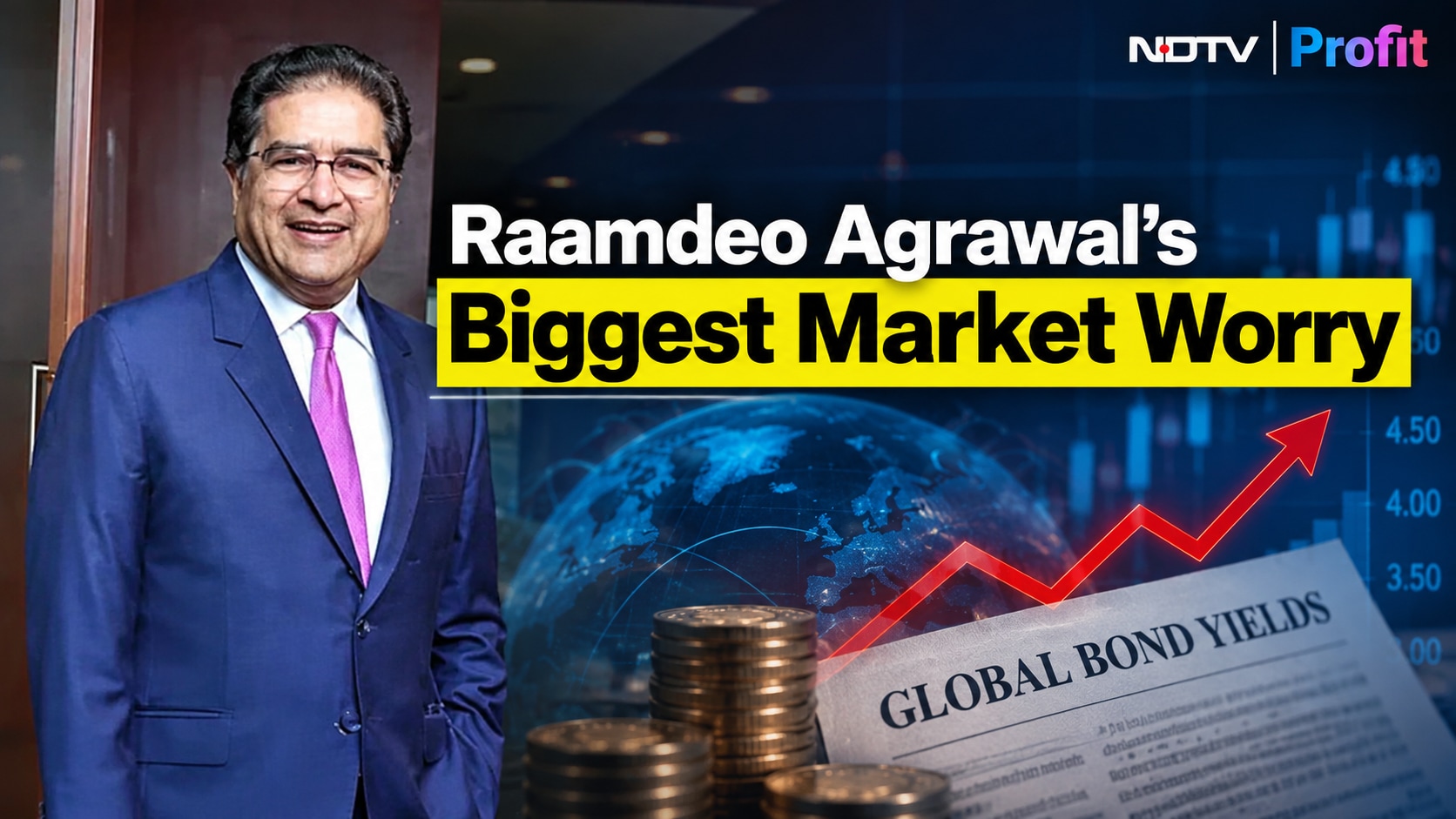 Raamdeo Agrawal Flags Global Bond Yields as Key Market Risk