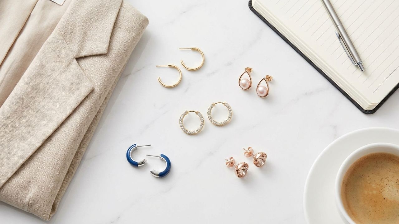 वर्किंग वीमेन के लिए परफेक्ट हैं ये लाइटवेट और एलिगेंट Earrings, ऑफिस वियर को देंगे क्लासी लुक