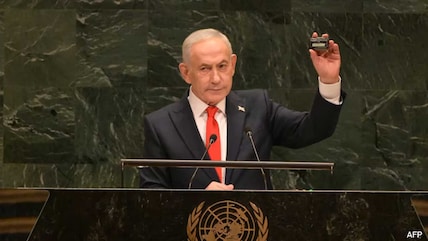 Netanyahu's UN Speech: Pager In Hand, Sharp Message To Hezbollah