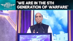 Rajnath Singh At NDTV Defence Summit: "We Are In 5th Generation Of Warfare"