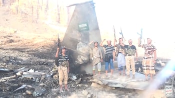 Yemen's Ansarallah Releases Footage, Claims Saudi F-15 Downed Over Marib
