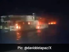 5 Dead, Over 80 Missing As Ferry Catches Fire In Philippines