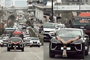New Mahindra BE 6 Owner Blocks Highway For Car Shoot, Police Seize Car: Watch