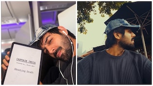 Kartik Aaryan Begins Captain India Shoot In London, Shares Glimpse Of His Shooting Draft