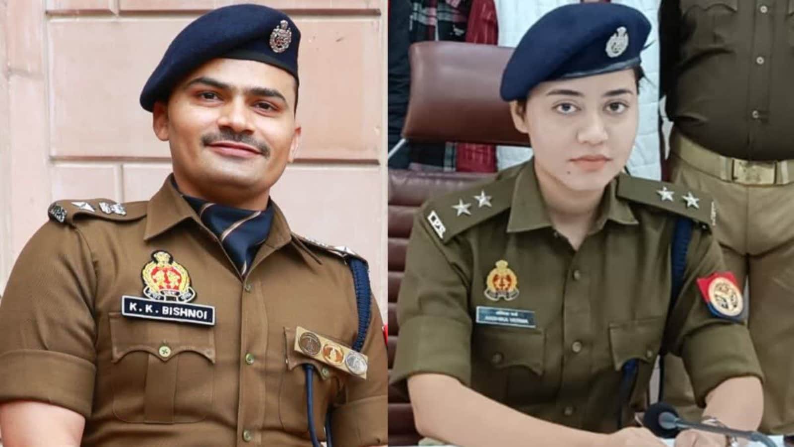 ips anshika verma kk bishnoi 80s retro look photos viral