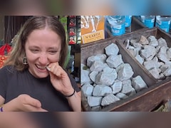 'I'm Going To Munch On Clay,' Foreigner Tries Shillong's Unusual Moshon Snack