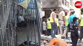 दिल्ली में इमारत हादसे का CCTV आया सामने, देखिए कैसे ताश के पत्तों की तरह गिरी बिल्डिंग