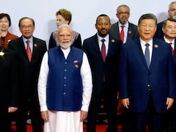 PM Modi Flanked By Putin, Xi Jinping In BRICS Day 2 Family Photo