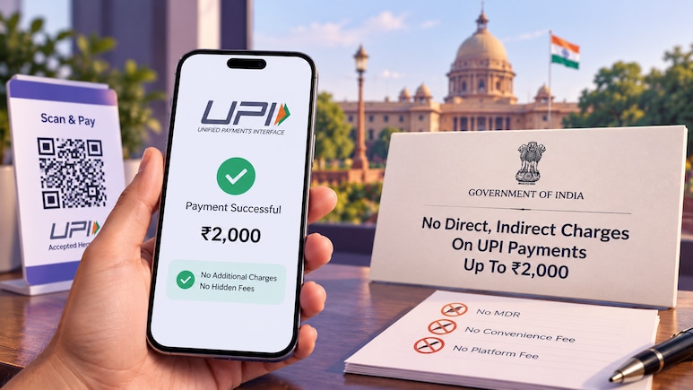 No Direct, Indirect Charges On UPI Payments Up To Rs 2,000, Govt Clarifies
