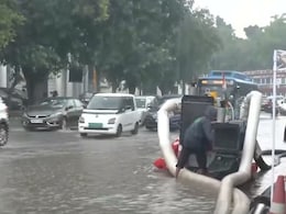 Waterlogging In Delhi, Red Alert For Heavy Rain, Flight Delays Expected