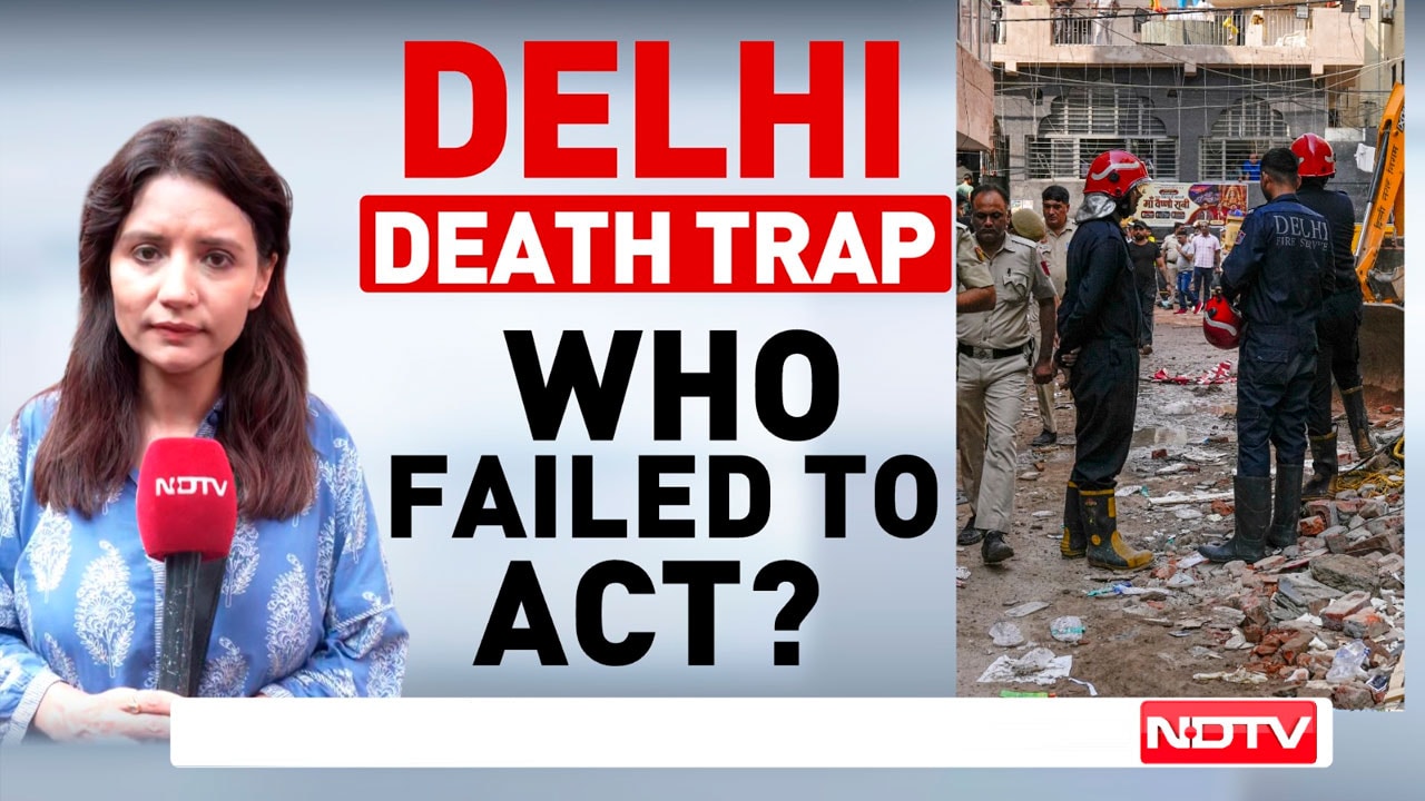 Delhi Building Collapse: Owner Held, 5 MCD Officials Suspended