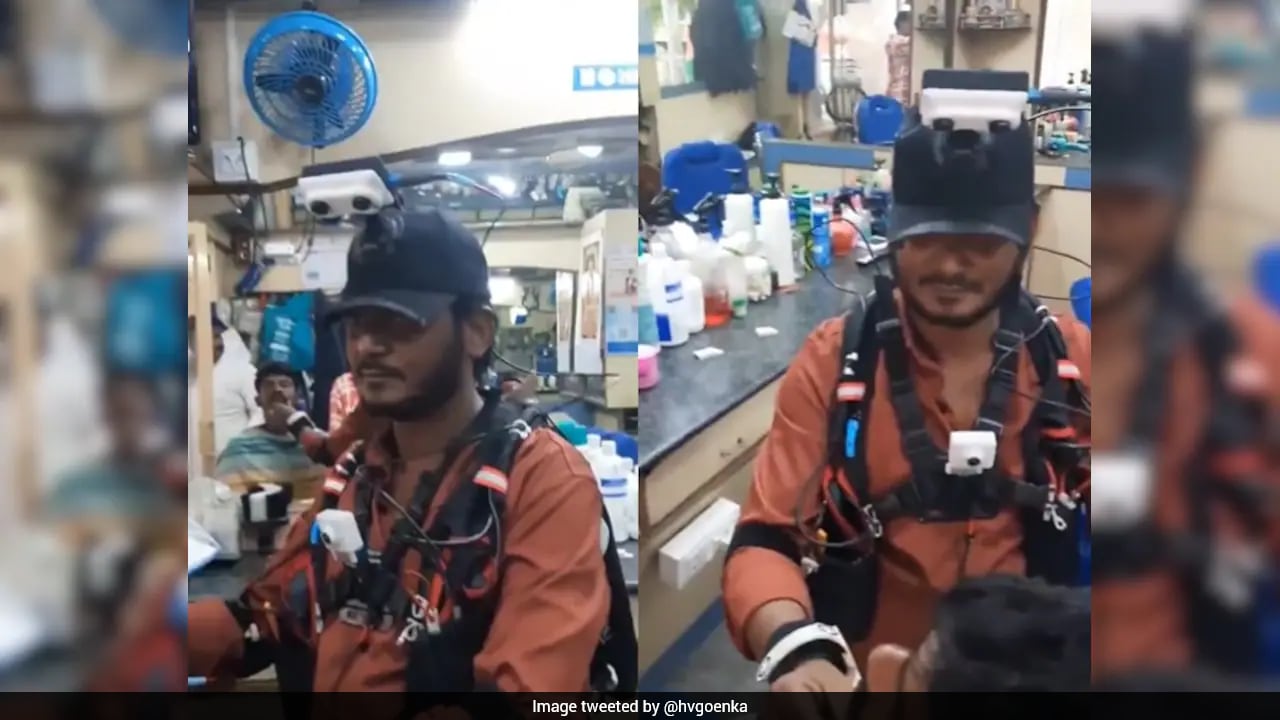 "Even Barbers' Jobs May Be At Risk": Harsh Goenka Shares Video Of AI Learning To Shave